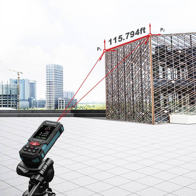 MILESEEY Laser-Entfernungsmesser S20 100m Messgerät IP65 präzise Handgerät 140g - 4064161331478