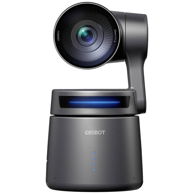 OBSBOT 4K-Webcam Kamera Videokonferenz Gestensteuerung Auto-Tracking Schwarz - 6971889230304