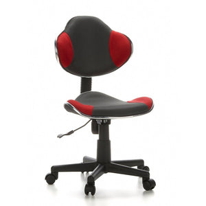 B-Ware hjh OFFICE Kinderschreibtischstuhl Kinderstuhl KIDDY GTI-2 Stuhl Stoff grau rot