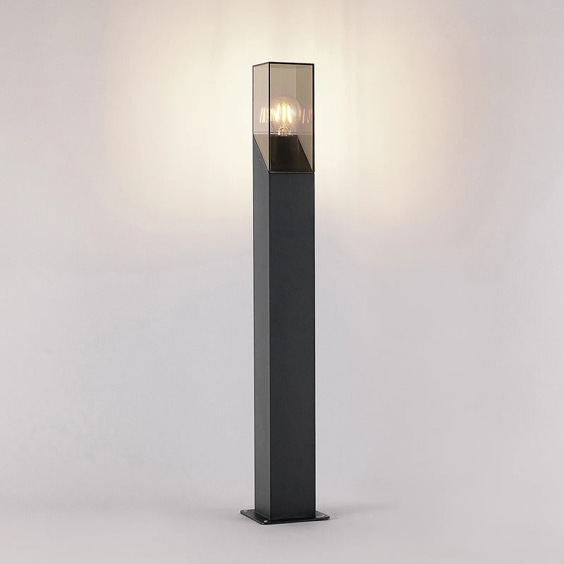 Lucande Wegeleuchte Fiola LED Gartenleuchte anthrazit dimmbar IP54 80cm Höhe - 4251096582239