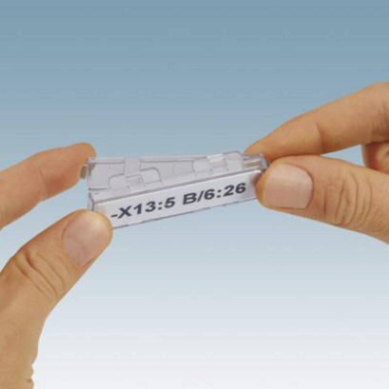 Phoenix Contact Kennzeichnungsträger KMK UV 40x17mm Kabelbinder 50 Stück PA - 4046356782692