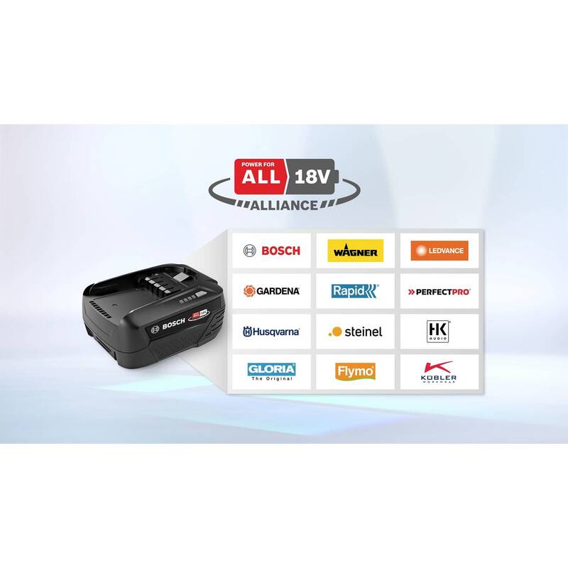 Bosch Ersatzakku Akku Power Wechselakku Schwarz 18V 5 0Ah Unlimited Serie - 4242005313716