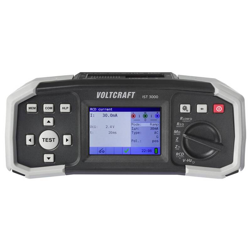 Voltcraft Installationstester IST 3000 VDE Norm 0100 0105 100 RCD FI Test 1000 - 4064161311111