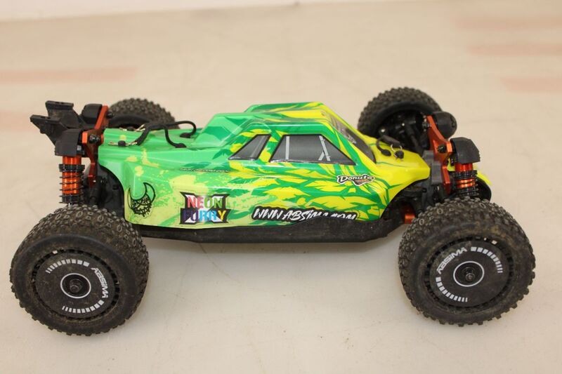 Absima Buggy Modellauto RC Auto Neon Furry Green Allradantrieb Offroad 4WD - 4250650963828