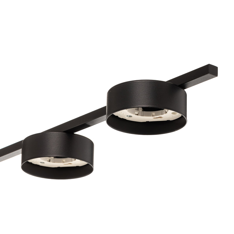 Nowodvorski Deckenleuchte Deckenlampe Pills V LED dimmbar schwarz 5-flammig - 5903139826297