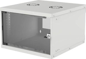 B-Ware Intellinet 19 Zoll Wandgehäuse Wandverteiler Basic Line 6HE grau 540x353x400mm