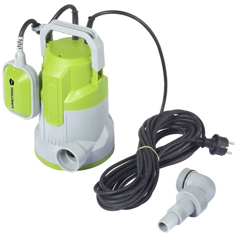 Toolcraft Klarwasser-Tauchpumpe 17000l/h 9m Heizkörper Handtuchheizkörper 550W - 4064161335179