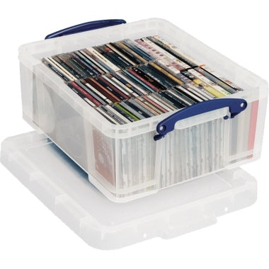 Really Useful Box 18L Kunststoff Aufbewahrungsbox Transparent 48x39x20 cm - 5060024801552
