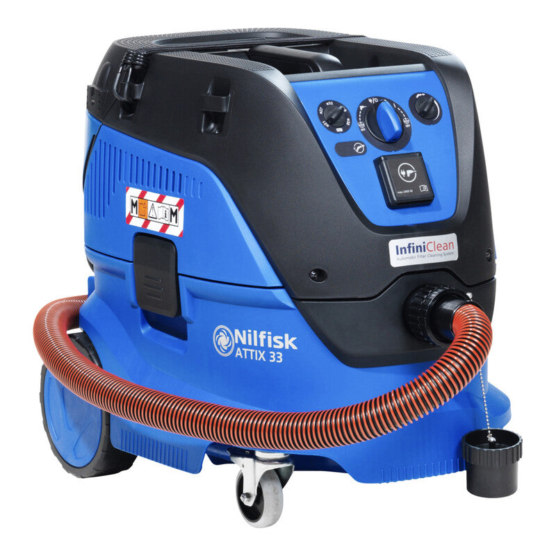 Nilfisk Nass-/Trockensauger ATTIX 33-2M IC 1400W 30l InfiniClean 4500l/min 60dB - 5711145391896