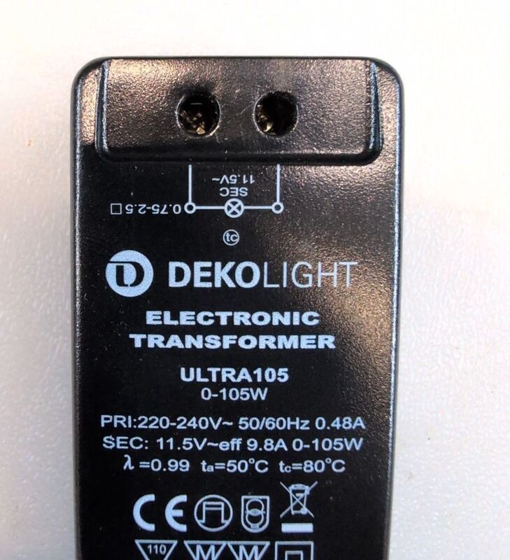 Deko Light LED Trafo Konstantspannung dimmbar 105W 9.80A 11.5V schwarz - 4042943191854