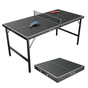 B-Ware Mini Tischtennisplatte Flexi Tischtennisplatte klappbar tragbar inkl. Netz