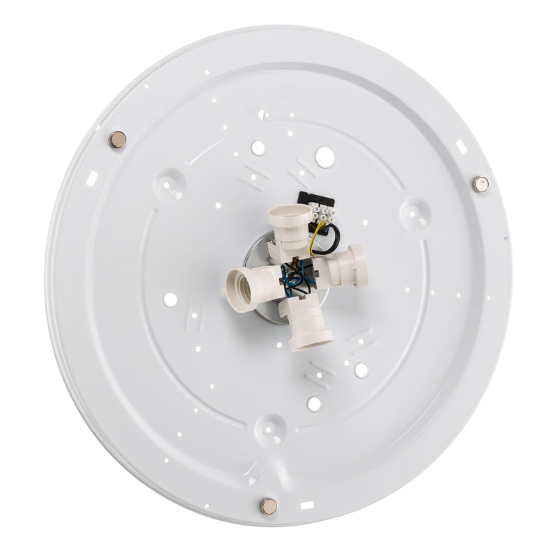 TK Lighting Deckenleuchte Juta LED Lampe Leuchte dimmbar braun weiß Ø60cm 16,5cm - 5901780565848