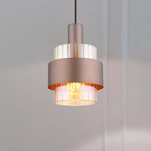 C-Ware Globo Hängelampe Milley Pendelleuchte Lampe Metall 19 cm E27 LED SIEHE TEXT/FOTO