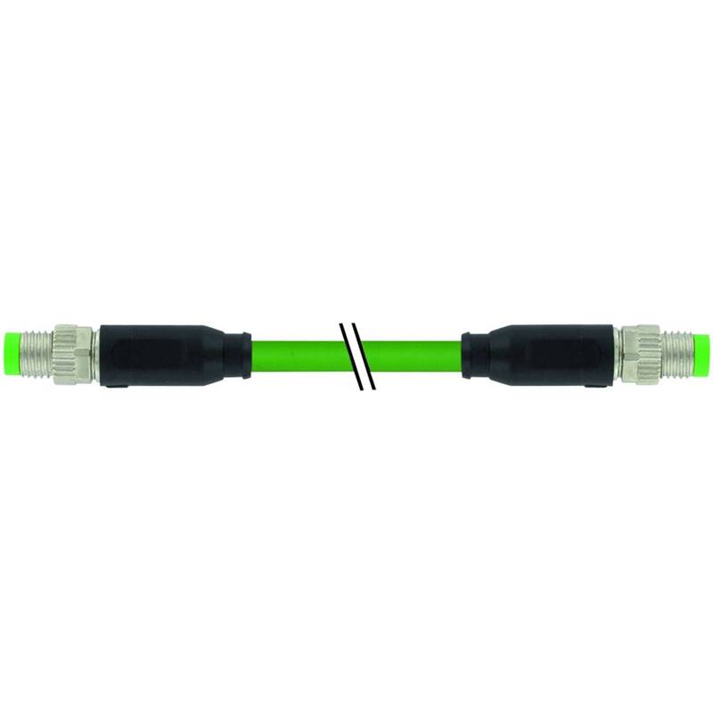 Murrelektronik Steckverbinder Anschlusskabel Sensorleitung M8 grün PUR 1,5 m - 4048879362474