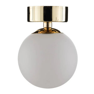 B-Ware Argon Deckenleuchte Fatis Deckenlampe Lampe Leuchte Opalglas messing dimmbar