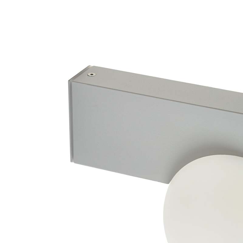Lucande Außenwandleuchte Vijon LED Gartenlampe CCT IP44 hellgrau 1140 Lumen - 4255830907661