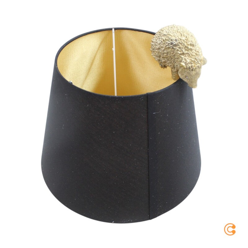 KARE Tischleuchte Lampe Igel Familie Animal Gold Braun E27 Leuchte Wohnzimmer979 - 4025621568599
