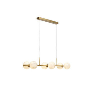 B-Ware It's about RoMi Hängeleuchte Carrara LED Pendelleuchte dimmbar grau marmoriert