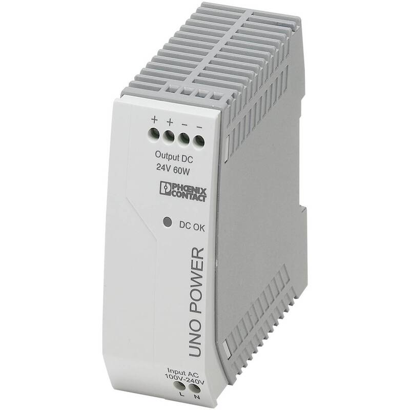Phoenix Contact Hutschienen-Netzteil UNO-PS/1AC/24DC/60W 24V 60W 2.5A - 4046356729208