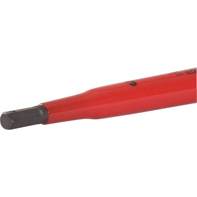 KS Tools T-Griff Innensechskant-Stiftschlüssel 5x250mm Chrom Vanadium brüniert - 4042146326923