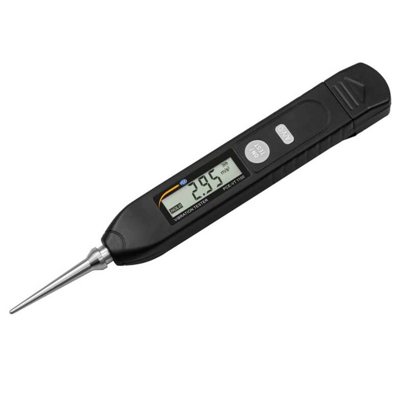 PCE Instruments Beschleunigungsaufnehmer PCE-VT Messgerät Schwingungsmesser - 4250348718365