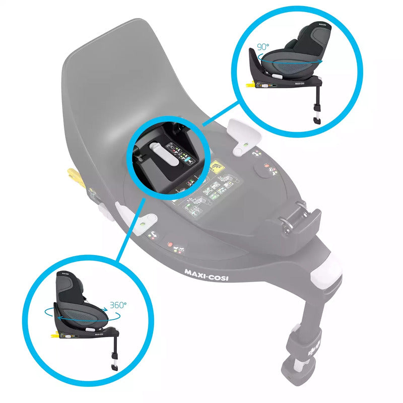 Maxi-Cosi FamilyFix 360 i-Size Basisstation für Pebble 360 Pearl 360 Coral 360 - 8712930170495