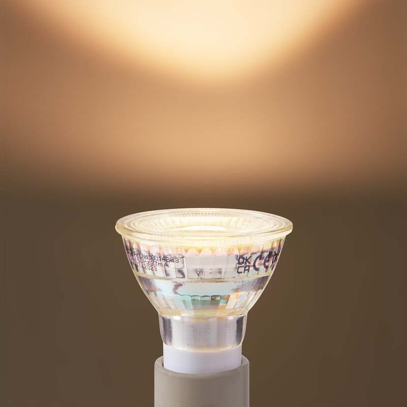 Arcchio LED Leuchtmittel GU10 PAR16 2,5W klar warmweiß 450lm 2700K Glühbirne - 4251911767896