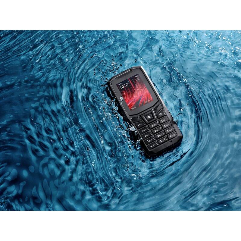 Crosscall CORE-S5 Dual-SIM-Handy Schwarz robust 4G 1800 mAh stoßfest flüssigk... - 3700764733950