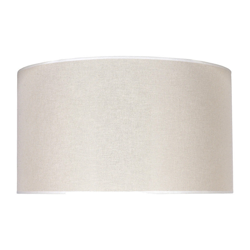 Duolla Lampenschirm Schirm Roller Baumwolle beige Ø 40 cm Höhe 22 cm Ersatz - 5903240292981
