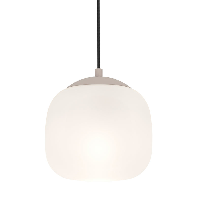 Eglo Hängeleuchte Pendelleuchte Cominio LED dimmbar taupe/sand 1-flammig 18,5cm - 9008606274581