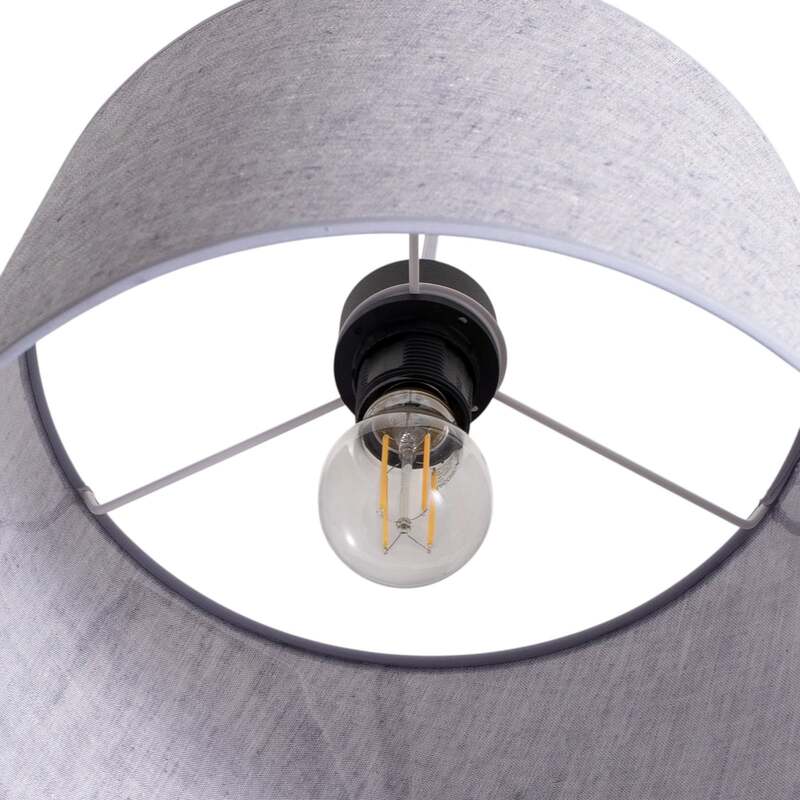 Pendellampe Ascot grau LED Hängelampe Pendelleuchte dimmbar dezentral Ø38cm - 5907106011037