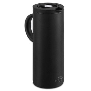B-Ware SILBERTHAL Thermoskanne Kaffeekanne Isolierkanne Glaseinsatz Edelstahl 1L328