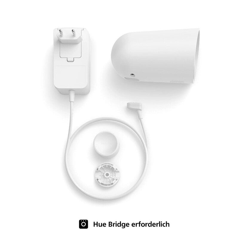 Philips Hue Kamera Überwachungskamera Secure weiß kabellos Heimkamera 1 Stück - 8719514492936