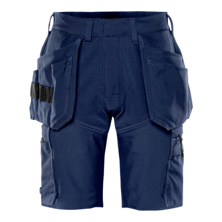 Fristads Shorts Handwerkerhose Arbeitsshorts Stretch C52 Marineblau Unterkörper - 7322303207454