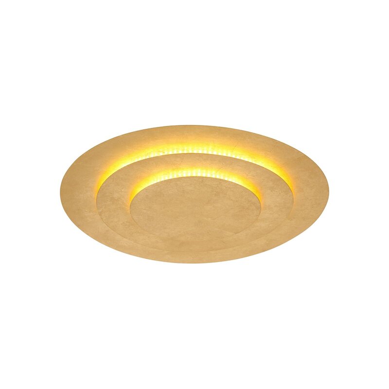 Heda Deckenleuchte Lampe LED gold Metall - 9007371449538