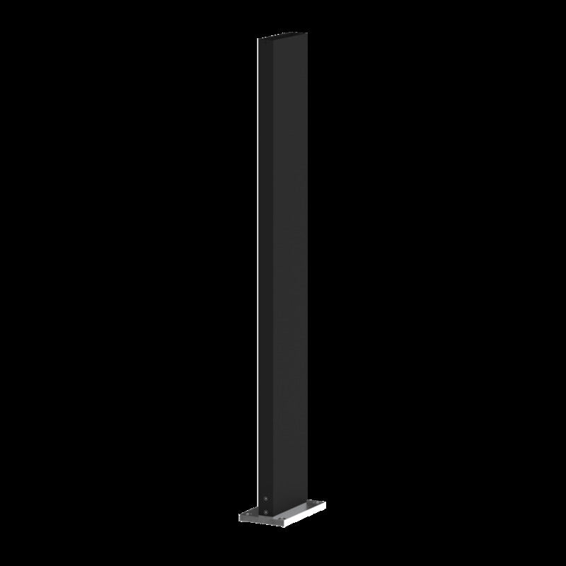 Wever & Ducré 910010B0 Stange Pole 870 schwarz Sockel Montageplatte Lampe - 9658236
