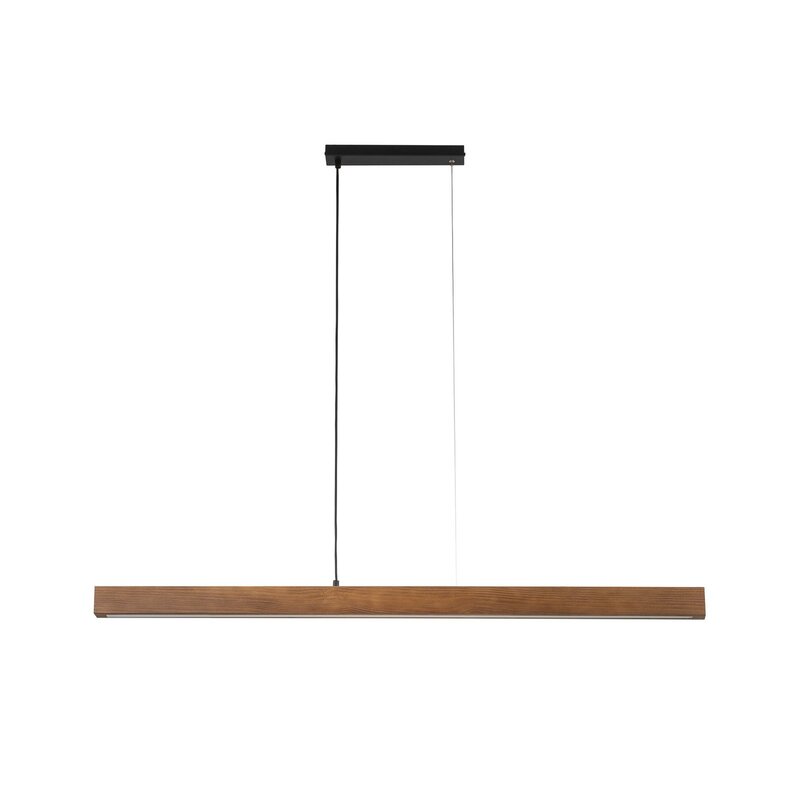 Tk Lighting LED-Holzhängeleuchte Teo Hängeleuchte LED walnuss 126 cm Touchdim437 - 5901780514495