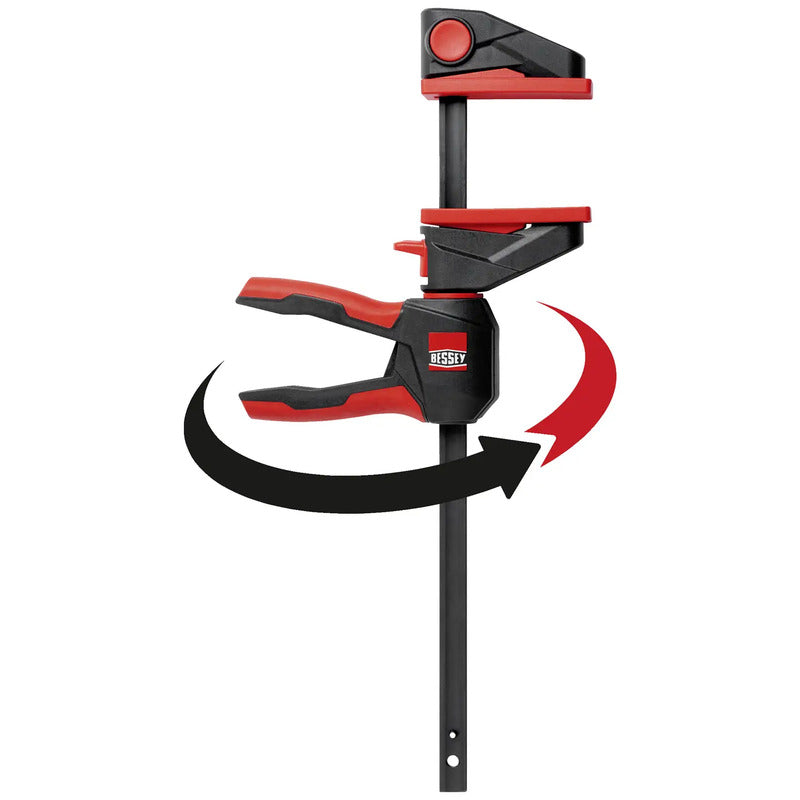 Bessey Einhandzwinge EZ360-30 Spannzange 300mm 1400N Werkzeug Spannkraft 80mm - 4008158041995