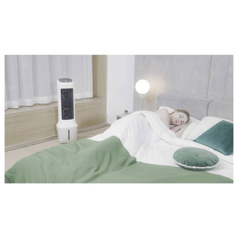 Be Cool Luftkühler 38W App gesteuert 10L Wassertank Fernbedienung weiß 279x309mm - 9005151008418