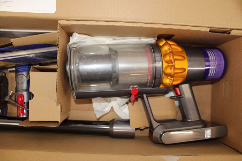 Dyson Stielstaubsauger V15 Detect Absolute beutellos gelb/grau 60 Minuten Akku - 5025155081754