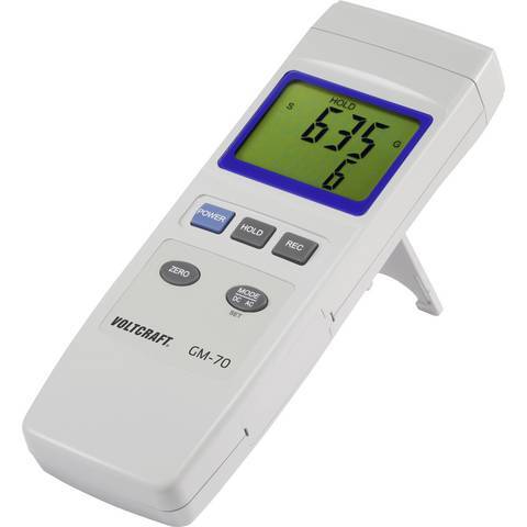 VOLTCRAFT GM-70 Magnetfeld Analysegerät Messgerät Auto Temperaturkompensation - 4053199529377