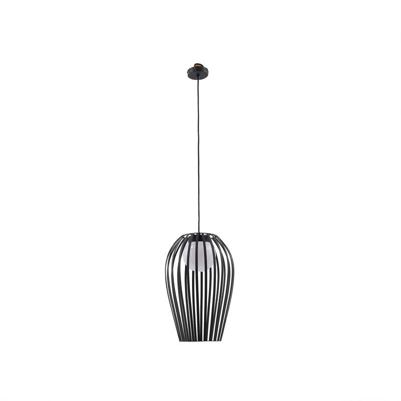 Lucande Außenpendelleuchte Marrin schwarz Metall Ø 31 cm dimmbar IP44 - 4251911787177