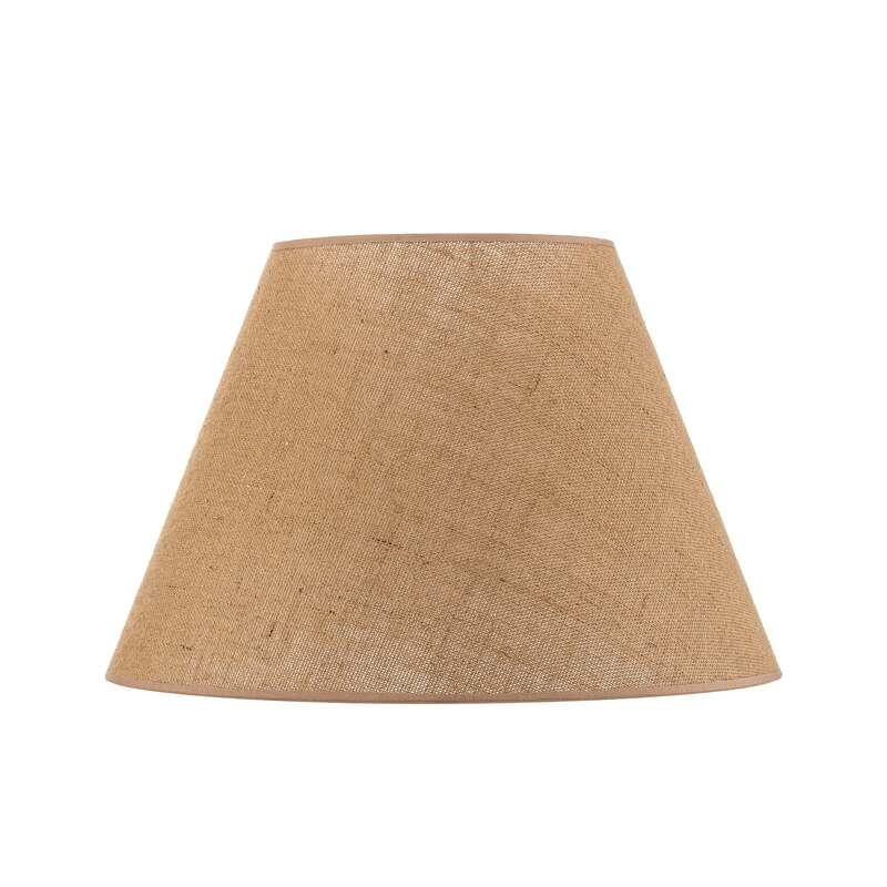 Lampenschirm Pseudosofia Stehlampe hellbraun Jute E27 30cm 40cm Made in Europe - 5903689189132