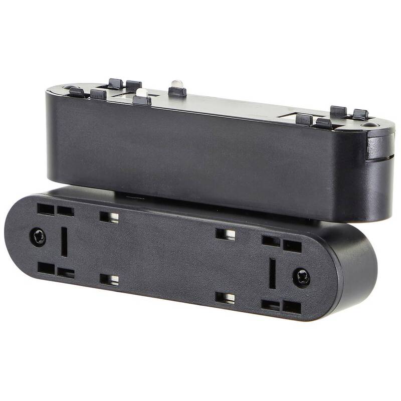 Brilliant Niedervolt-Schienensystem-Komponente Schienenadapter Sand Schwarz - 4004353429859