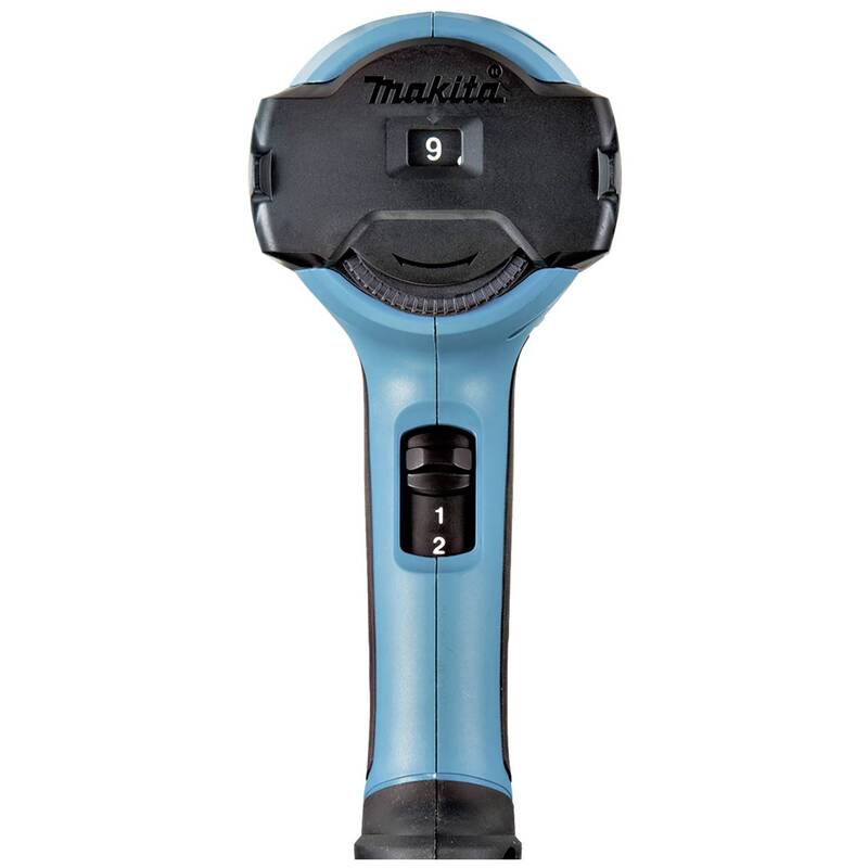 Makita HG6031VK Heat Gun 500 L/min 600 °C 1800 W Black, Blue - 0088381857345