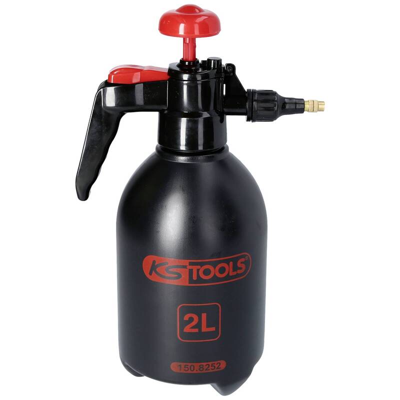 KS Tools Industrie-Zerstäuber 2l Druck-Zerstäuber Sprühgerät schwarz Polyethylen - 4042146611548