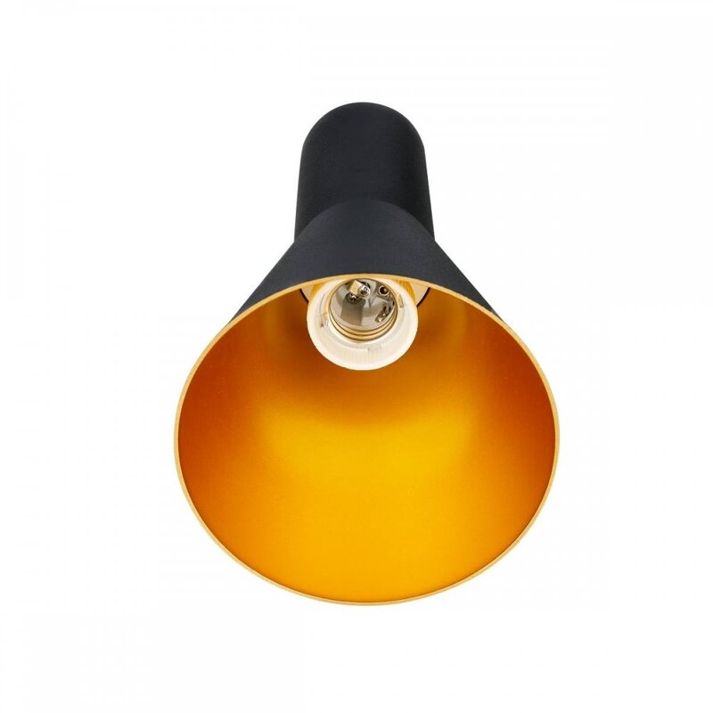 SLV Phelia Hängeleuchte Hängelampe Deckenlampe Leuchte Lampe schwarz gold Ø 1423 - 4024163231459