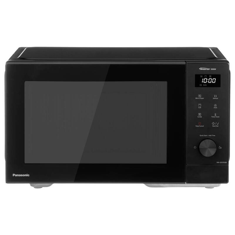 Panasonic NN-GD35QBEPG Mikrowelle Backofen Inverter Grillfunktion Schwarz - 5025232969739