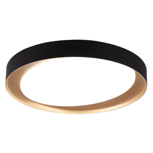 B-Ware Reality Leuchten LED-Deckenlampe Zeta Hängeleuchte Lampe Leuchte schwarz gold