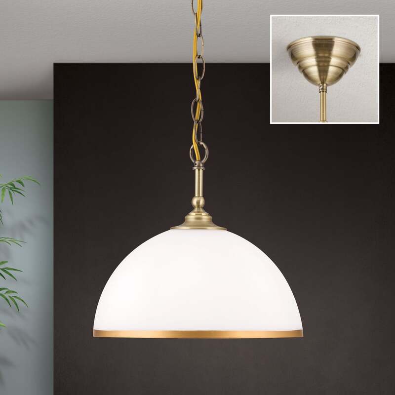 Orion Hängeleuchte Old Lamp Hängelampe Deckenlampe Licht Kettenaufhängung 1fl. - 9003090273973